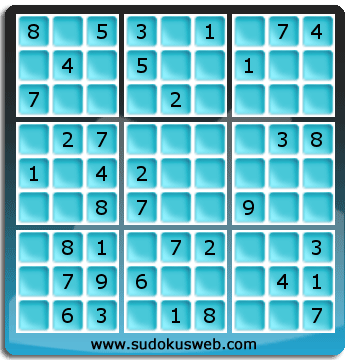Sudoku de Nivel Fácil Sudoku de Nivel Fácil