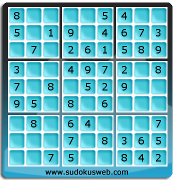 Sudoku de Nivel Muy Fácil