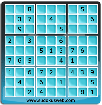 Sudoku von einfacher höhe