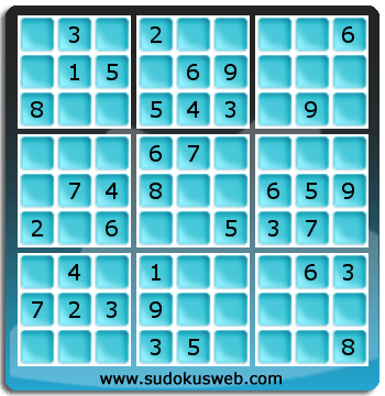 Sudoku von einfacher höhe