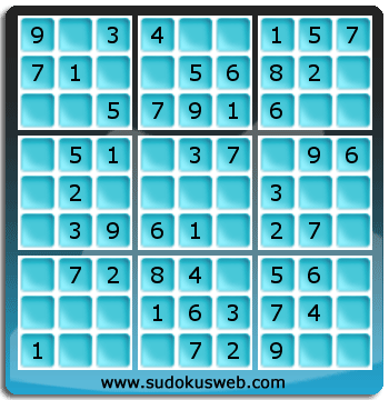 Sudoku de Niveau Très Facile