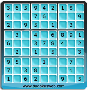 Nivel Muito Facil de Sudoku