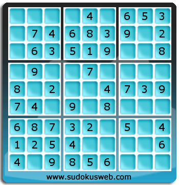 Sudoku de Niveau Très Facile