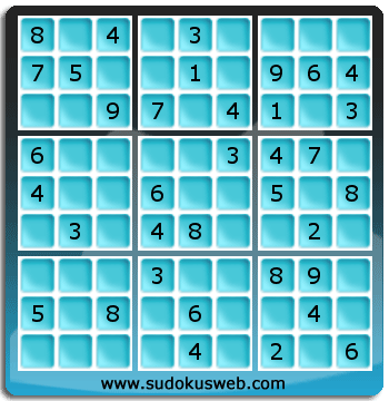 Sudoku von einfacher höhe