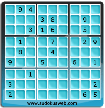 Nivel Dificil de Sudoku Nivel Dificil de Sudoku