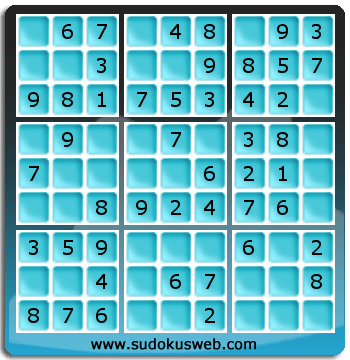 Sudoku de Niveau Très Facile