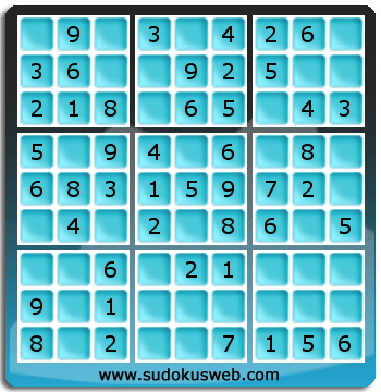 Sudoku von sehr einfacher höhe