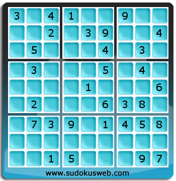 Sudoku von mittelmässiger höhe Sudoku von mittelmässiger höhe