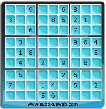 Sudoku von mittelmässiger höhe