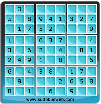 Sudoku von sehr einfacher höhe