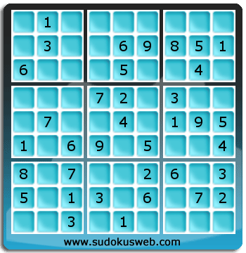 Sudoku von einfacher höhe