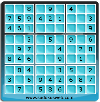 Sudoku von sehr einfacher höhe