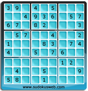 Nivel Facil de Sudoku