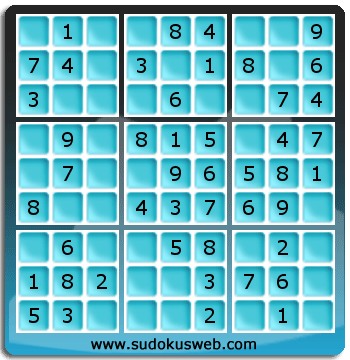 Sudoku de Niveau Très Facile