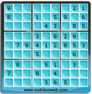 Sudoku von einfacher höhe Sudoku von einfacher höhe
