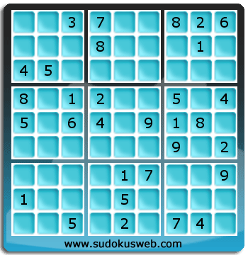 Sudoku von mittelmässiger höhe