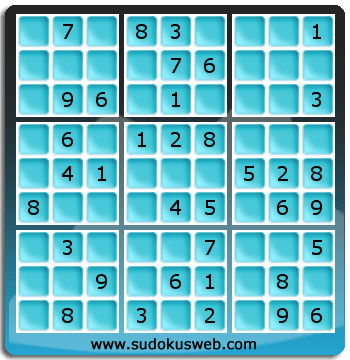 Sudoku von einfacher höhe