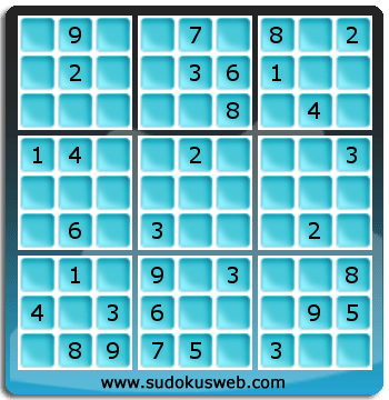 Sudoku von mittelmässiger höhe