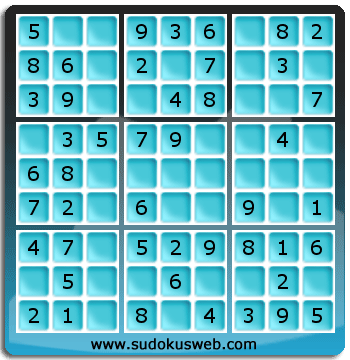 Sudoku de Niveau Très Facile