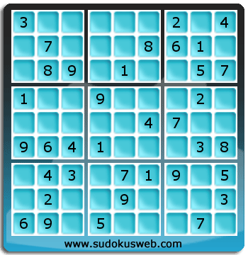 Sudoku de Niveau Facile