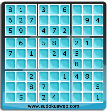 Nivel Facil de Sudoku