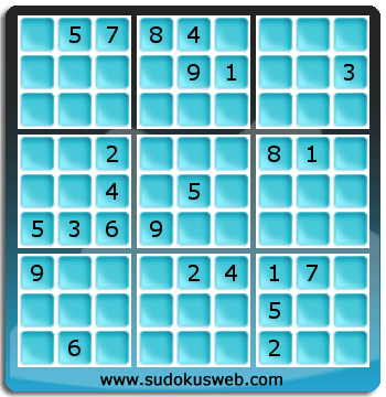 Sudoku von Fachmännischer höhe