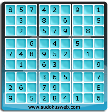 Sudoku von sehr einfacher höhe