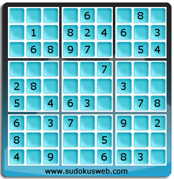 Sudoku von einfacher höhe