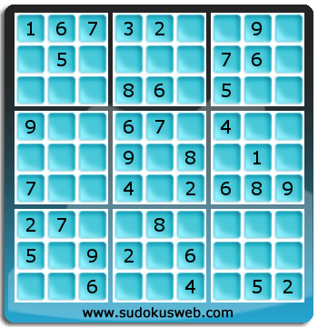 Sudoku von einfacher höhe