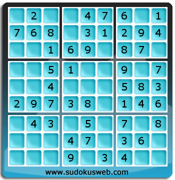 Sudoku de Nivel Muy Fácil
