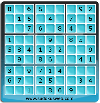 Nivel Muito Facil de Sudoku Nivel Muito Facil de Sudoku