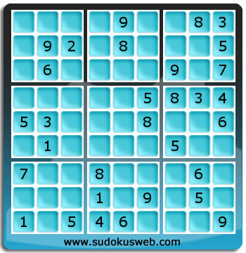 Sudoku von mittelmässiger höhe