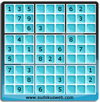 Sudoku von mittelmässiger höhe