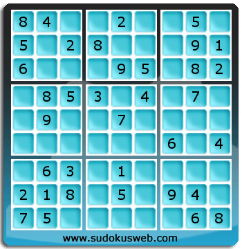 Sudoku von einfacher höhe