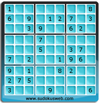 Sudoku von mittelmässiger höhe