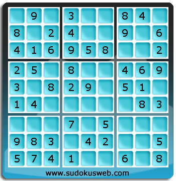 Sudoku de Nivel Muy Fácil