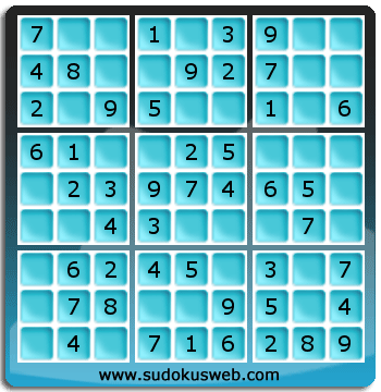 Sudoku de Niveau Très Facile