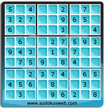 Sudoku von sehr einfacher höhe