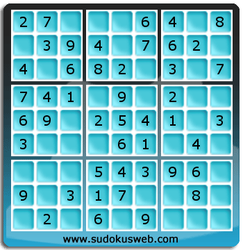 Sudoku de Niveau Très Facile