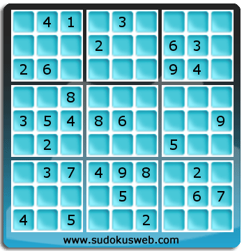 Sudoku von mittelmässiger höhe