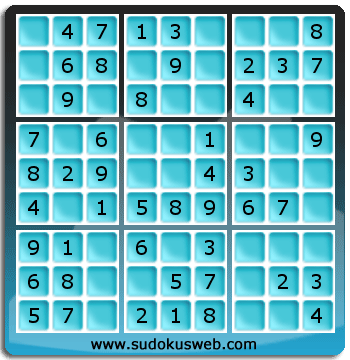 Sudoku de Nivel Muy Fácil Sudoku de Nivel Muy Fácil