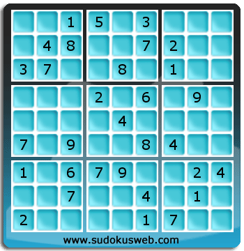 Sudoku von mittelmässiger höhe