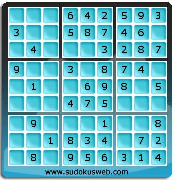 Sudoku de Niveau Très Facile