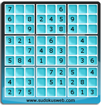 Sudoku de Nivel Muy Fácil