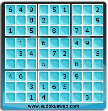 Sudoku de Nivel Fácil Sudoku de Nivel Fácil