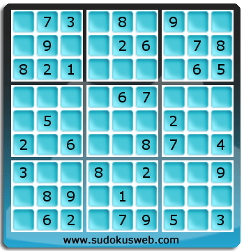 Nivel Facil de Sudoku