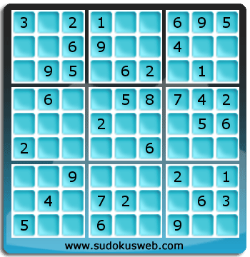 Sudoku von einfacher höhe