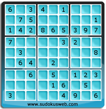 Sudoku de Niveau Facile Sudoku de Niveau Facile