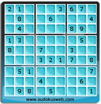 Sudoku von mittelmässiger höhe