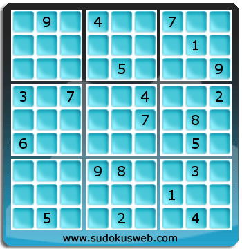 Sudoku de Nivell Difícil Sudoku de Nivell Difícil
